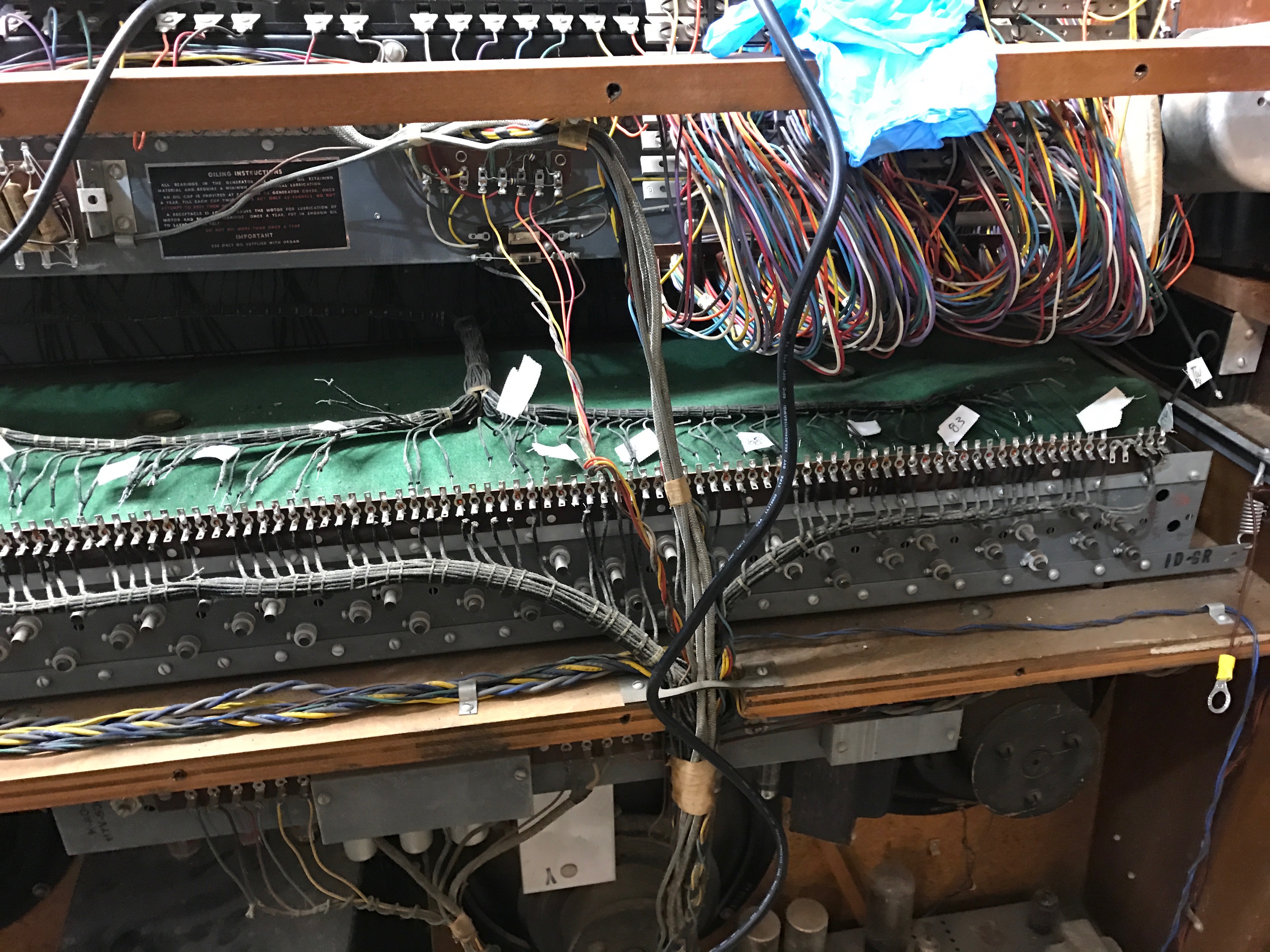 Unsoldering wiring harness