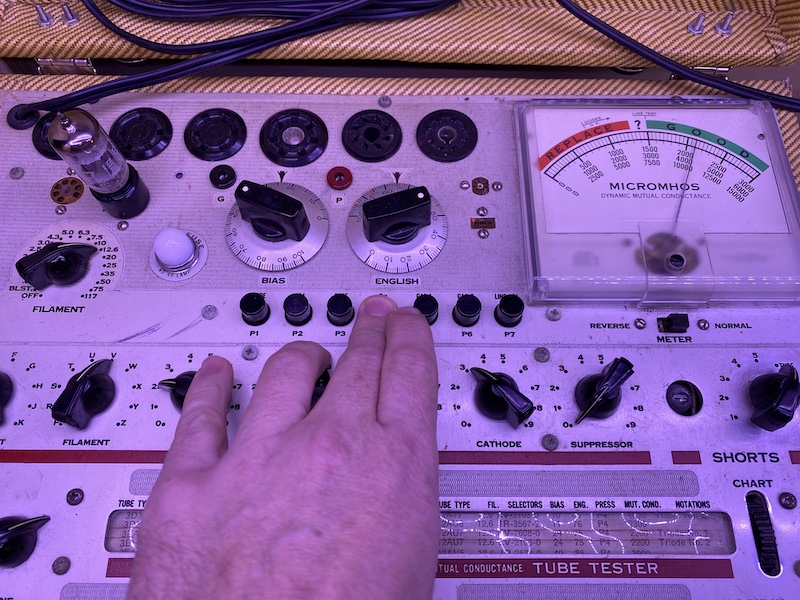 EICO 232 tube check