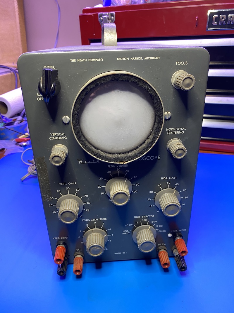 Heathkit OL-1 Oscilloscope